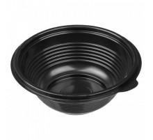 Миска ПР-МС 500мл 144мм Протэк черная (кор540шт)