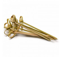 Пика для канапе 6см Узелок бамбук 100шт