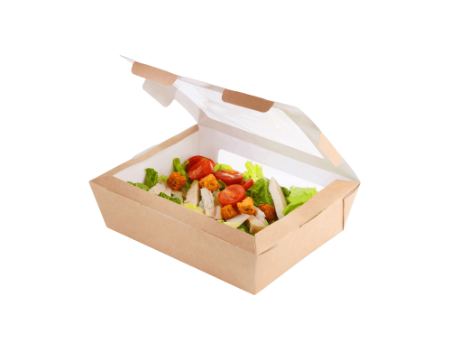 Салатник ECO SALAD 600мл 150x115x50мм (уп50/кор500) - купить в Оренбурге в Упакофф