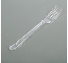 Вилка пластик 180мм ЭЛПИ Премиум прозрачная 50шт (уп1500)