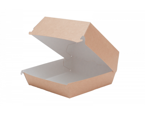 Коробка для гамбургера ECO BURGER М 115х115х60мм (уп50/кор300) - купить в Оренбурге в Упакофф