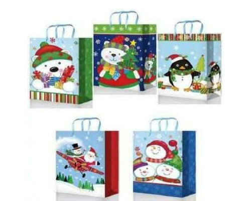 Пакет НГ 11*14*6 ламинир Микс (10/30)  - купить в Оренбурге в Упакофф