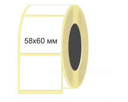 Термоэтикетка 58*60 300 этикеток (кор72шт) - купить в Оренбурге в Упакофф