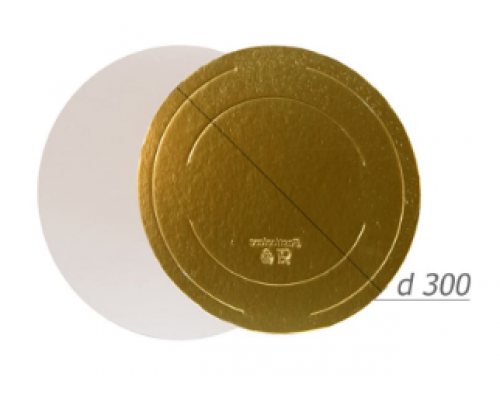 Подложка для торта 0,8 золото d300мм - купить в Оренбурге в Упакофф