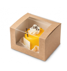 Упаковка для десерта SOLO SHOW BOX 130х110х80 (25/250)