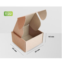 Коробка картонная самосборная 80*80*60мм СП УФА НСК