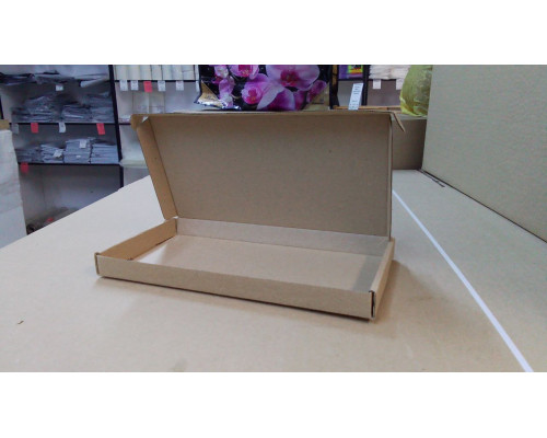 Коробка картонная самосборная 100*200*20мм СП - купить в Оренбурге в Упакофф