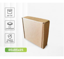 Коробка картонная самосборная 85*85*25мм СП УФА