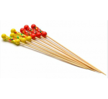 Пика для канапе 12см Мехико дерево 100шт Пика для канапе 12см Мехико дерево 100шт