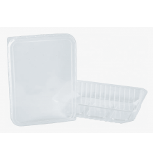 Контейнер прям 500мл 186*132*37 ДНО+КРЫШКА