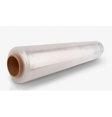 Стрейч пленка 500мм 23мкм 2,2кг нетто ПРОЗРАЧНЫЙ (высший сорт)