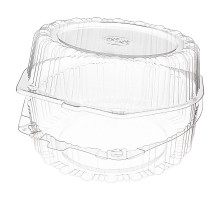 Контейнер-ракушка для торта ПР Т-210В КЛ круглый 1кг  (уп 200)