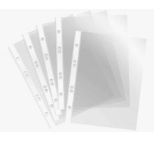 Папки-файлы перфорированные А4 30мкм 100шт.STAFF