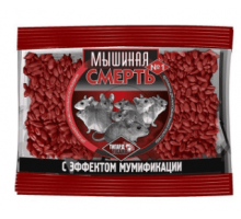 Средство от грызунов МЫШИНАЯ СМЕРТЬ 100гр зерно от крыс и мышей