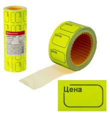 Ценник 20*30мм ролик цвет в ассортименте 250эт (уп5)