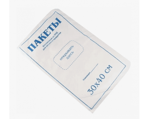 Мешок ПНД 30*40 18мкм в упак 100шт